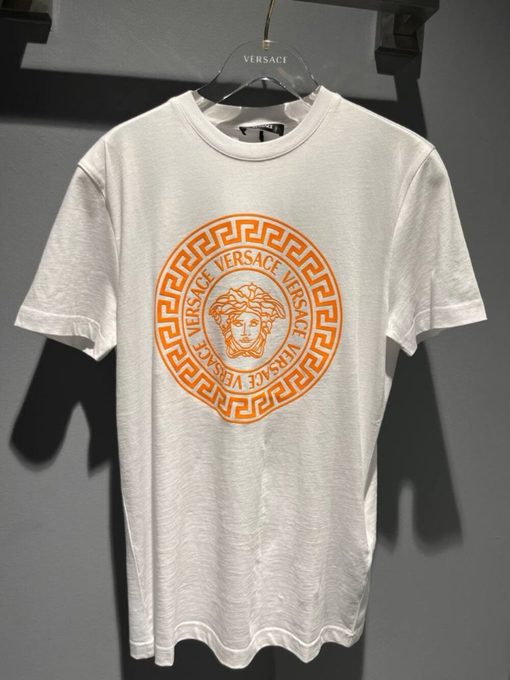 Versace Men's White T-Shirt